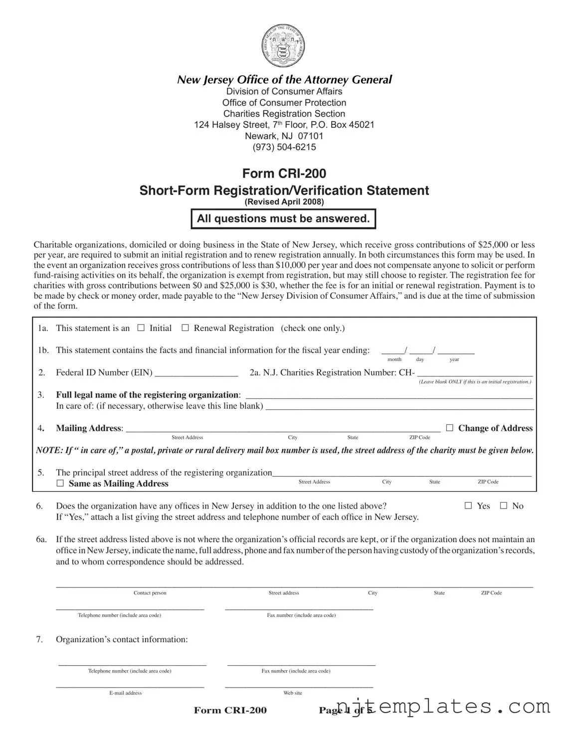 Get Cri 200 Nj Form