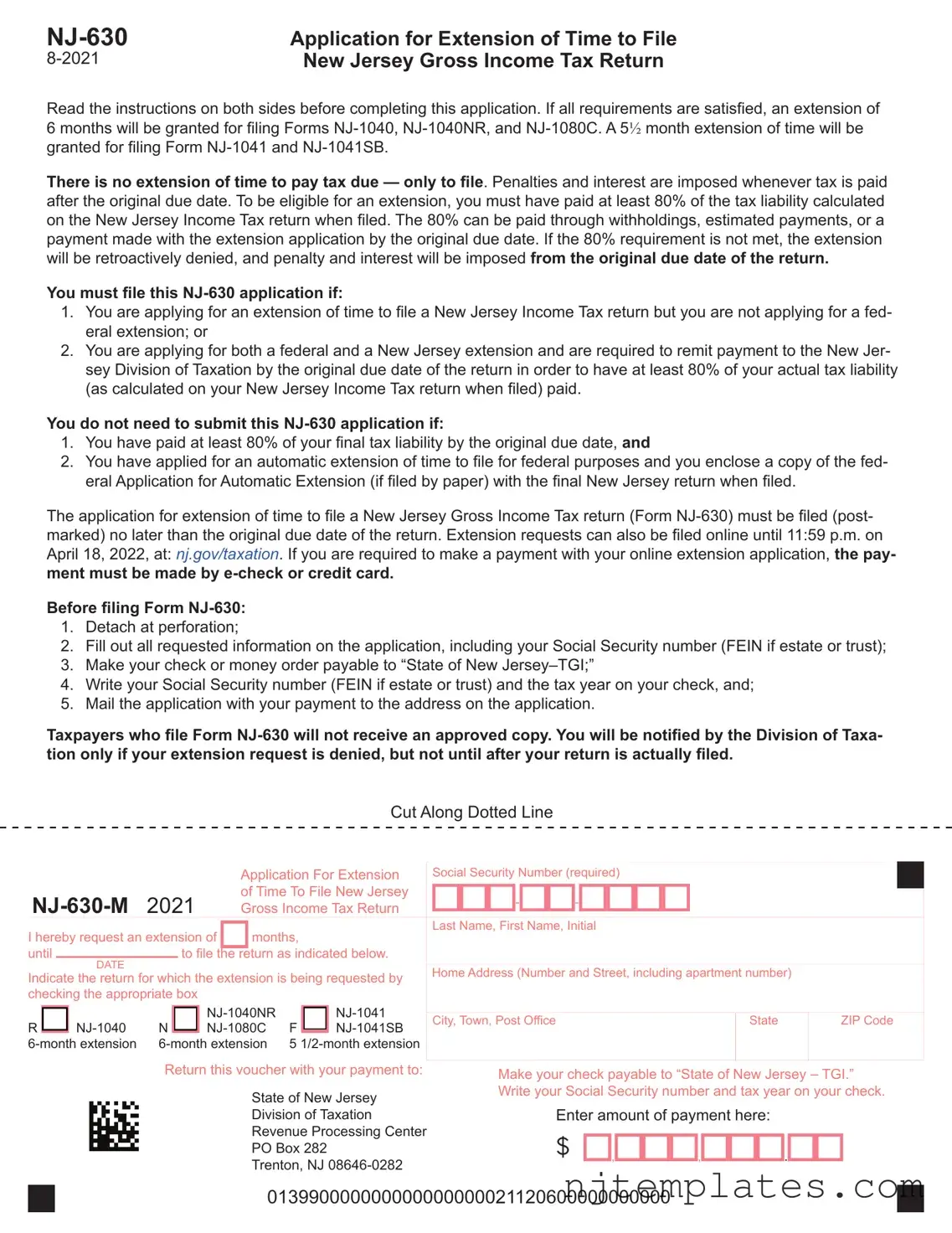 Get Nj 630 Form