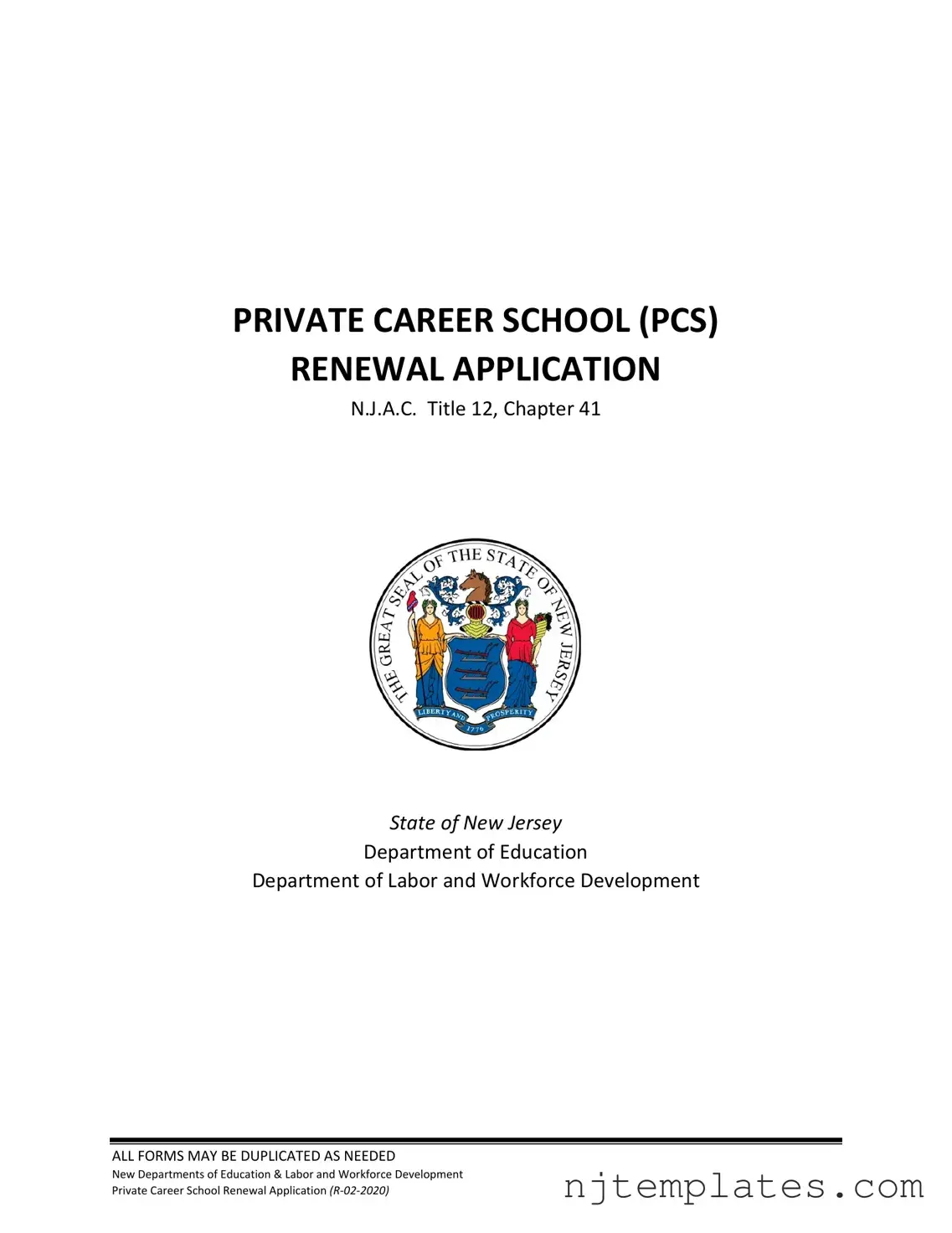 Get Nj School Application Form