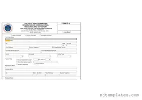 Get New Jersey D 3 Form