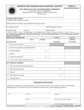 Get New Jersey R 3 Form