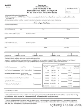 Get Nj A 3128 Form