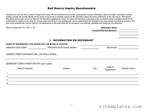 Get Nj Bail Source Form