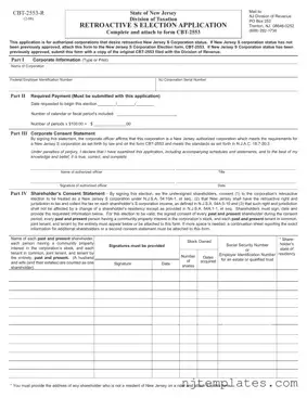 Get Nj Cbt 2553 R Form
