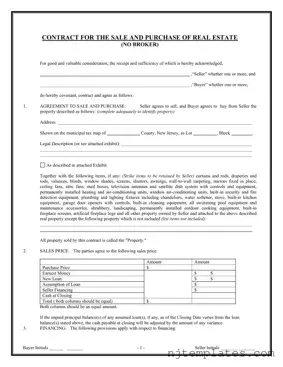 Get Nj Contract Sale Form