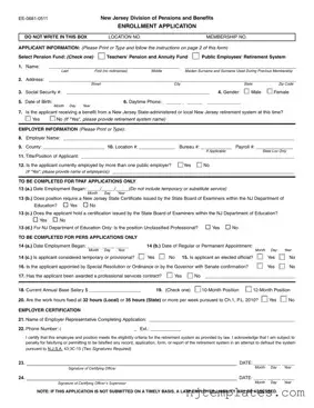 Get Nj Enrollment Application Form