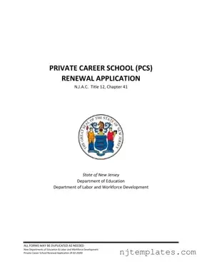 Get Nj School Application Form