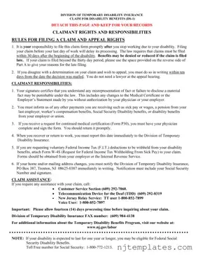 Get Nj Temporary Disability Form